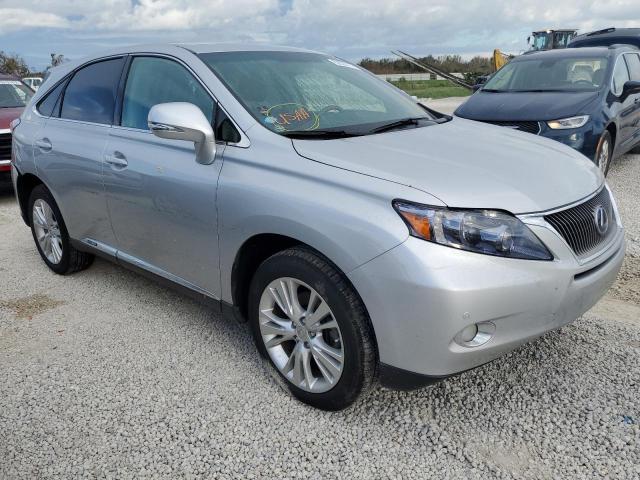 JTJZB1BA7C2408191 - 2012 LEXUS RX 450 SILVER photo 1