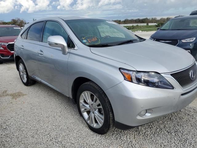 JTJZB1BA7C2408191 - 2012 LEXUS RX 450 SILVER photo 9