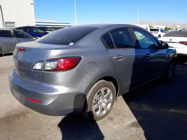 JM1BL1UP2D1852668 - 2013 MAZDA 3 I SILVER photo 4