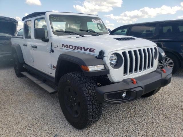 1C6JJTEG4ML612903 - 2021 JEEP GLADIATOR WHITE photo 1