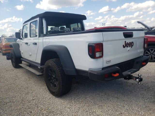 1C6JJTEG4ML612903 - 2021 JEEP GLADIATOR WHITE photo 3