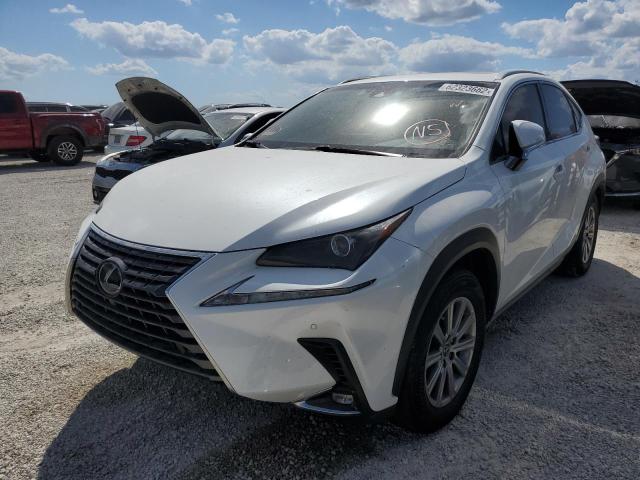 JTJBARBZXJ2159486 - 2018 LEXUS NX 300 BAS WHITE photo 2