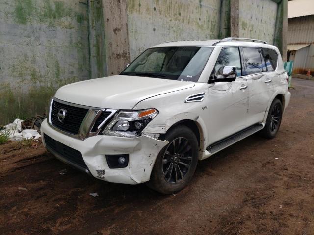 JN8AY2NE7L9782198 - 2020 NISSAN ARMADA PLA WHITE photo 2