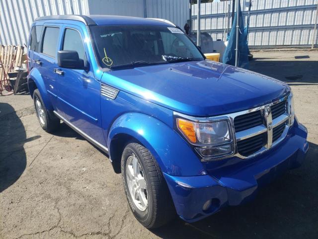 1D8GU28K58W178968 - 2008 DODGE NITRO SXT BLUE photo 1