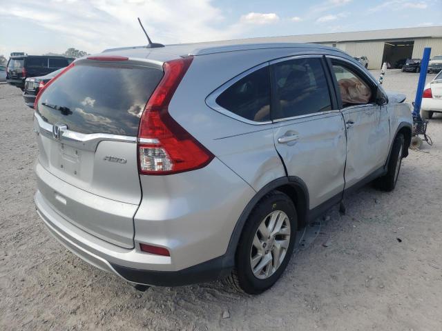 5J6RM4H75FL028172 - 2015 HONDA CR-V EXL SILVER photo 4