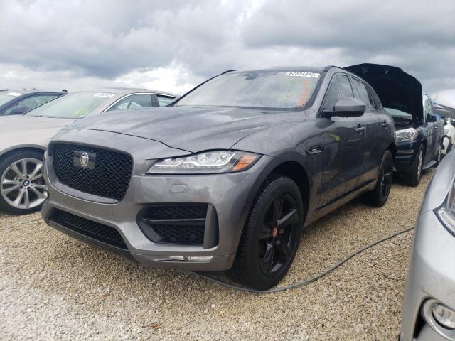 SADCL2FXXKA397495 - 2019 JAGUAR F-PACE R - GRAY photo 2