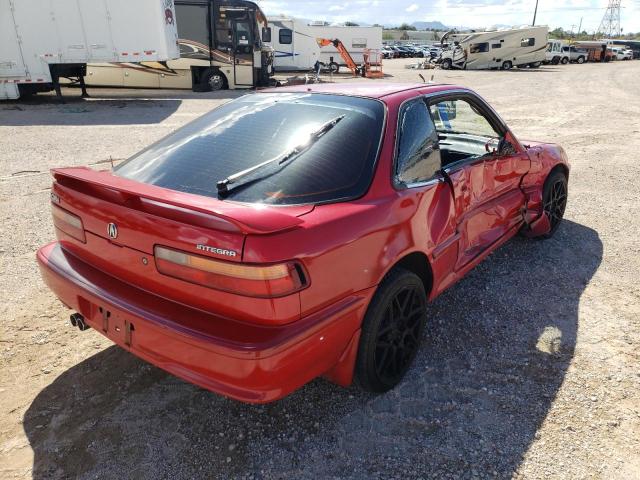 JH4DA9452PS012091 - 1993 ACURA INTEGRA LS RED photo 4