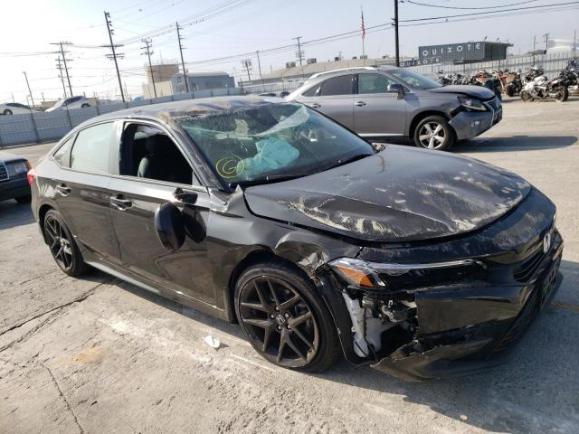 2HGFE2F52NH541632 - 2022 HONDA CIVIC SPOR BLACK photo 1