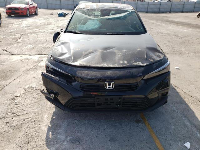 2HGFE2F52NH541632 - 2022 HONDA CIVIC SPOR BLACK photo 9
