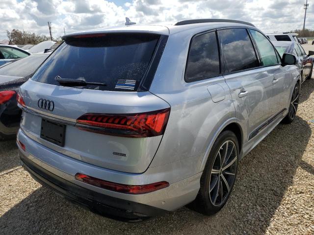 WA1VXBF79ND014300 - 2022 AUDI Q7 PRESTIG SILVER photo 4