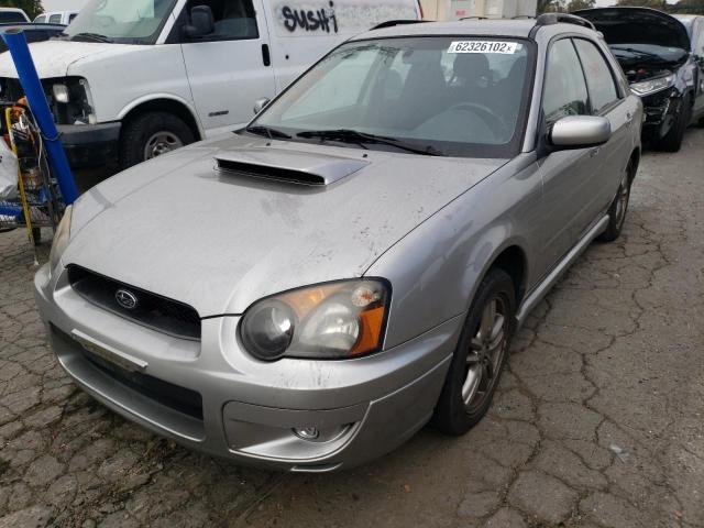 JF1GG29655G802691 - 2005 SUBARU IMPREZA WR SILVER photo 2