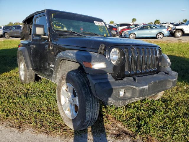 1C4GJXAG0JW150916 - 2018 JEEP WRANGLER S BLACK photo 1