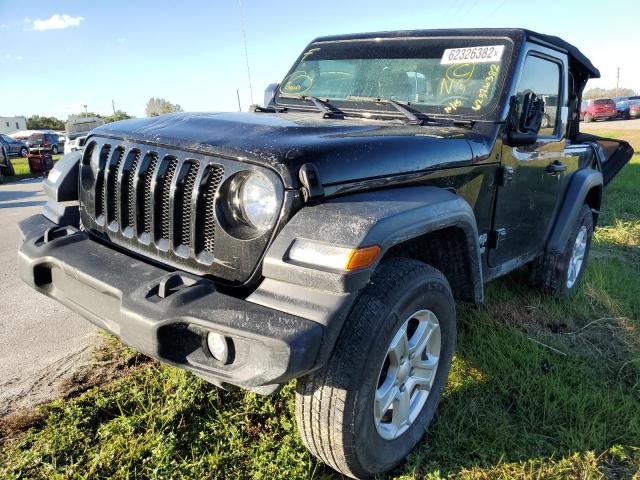 1C4GJXAG0JW150916 - 2018 JEEP WRANGLER S BLACK photo 2