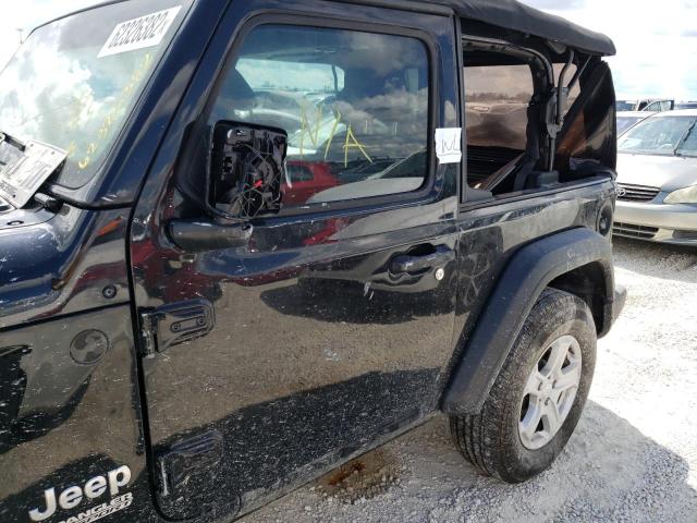 1C4GJXAG0JW150916 - 2018 JEEP WRANGLER S BLACK photo 9