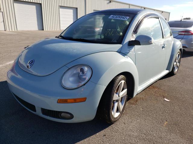 3VWRW3AG3AM017020 - 2010 VOLKSWAGEN NEW BEETLE 蓝色 照片 2