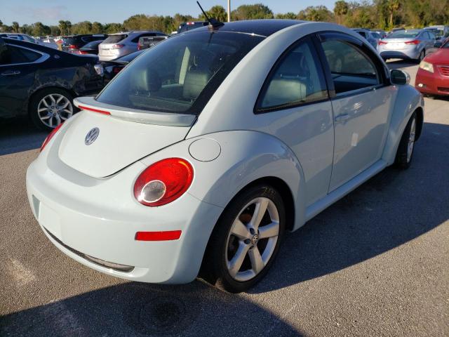 3VWRW3AG3AM017020 - 2010 VOLKSWAGEN NEW BEETLE 蓝色 照片 4