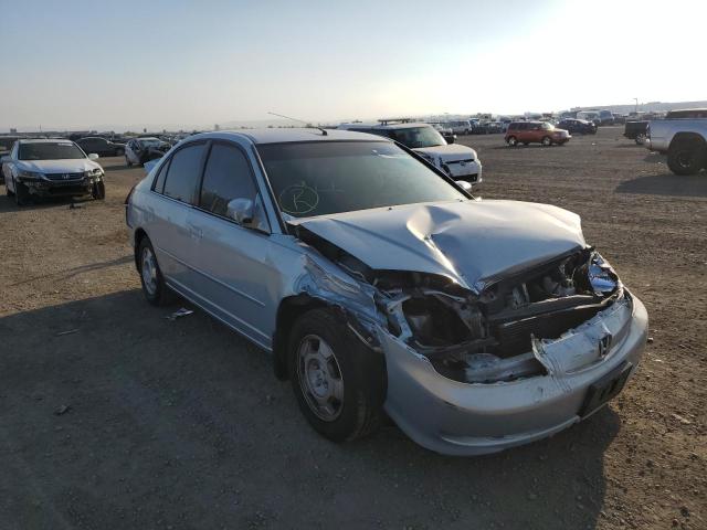 JHMES95693S019607 - 2003 HONDA CIVIC HYBR SILVER photo 1