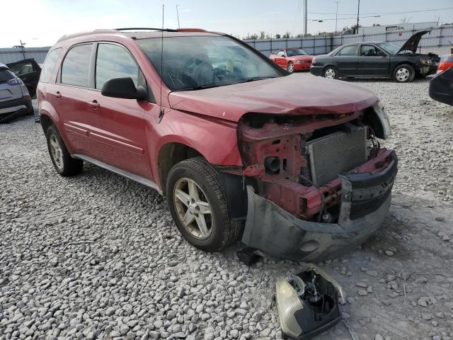 2CNDL73F656093120 - 2005 CHEVROLET EQUINOX BURGUNDY photo 1