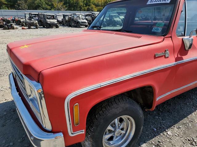 CCL14AJ129336 - 1980 CHEVROLET C-30 RED photo 9