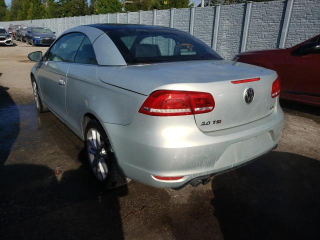 WVWBW7AH6CV001116 - 2012 VOLKSWAGEN EOS KOMFOR ვერცხლისფერი ფოტო 3