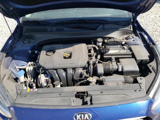 3KPF24AD0KE111560 - 2019 KIA FORTE FE BLUE photo 7