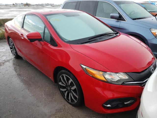 2HGFG3B03FH523197 - 2015 HONDA CIVIC EXL Qırmızı foto 1