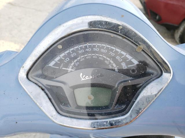 ZAPMA39L0J5100275 - 2018 VESPA GTS BLUE photo 8