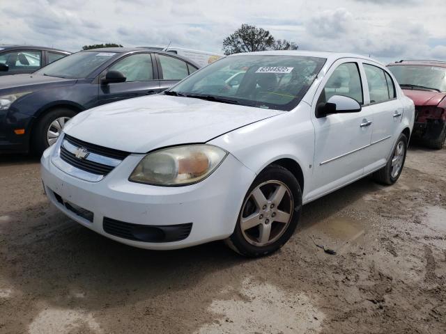 1G1AZ55F877175921 - 2007 CHEVROLET COBALT LTZ WHITE photo 2