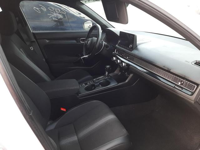 2HGFE2F51NH530492 - 2022 HONDA CIVIC SPOR WHITE photo 5