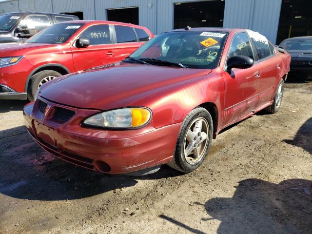 1G2NG52E43C243079 - 2003 PONTIAC GRAND AM S BURGUNDY photo 2