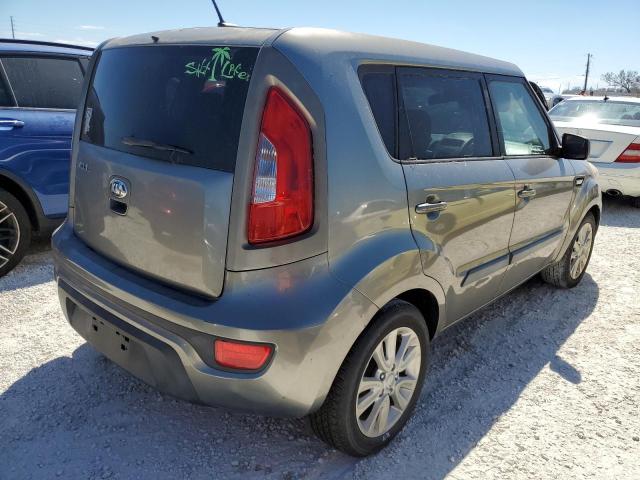 KNDJT2A57D7632203 - 2013 KIA SOUL GRAY photo 4