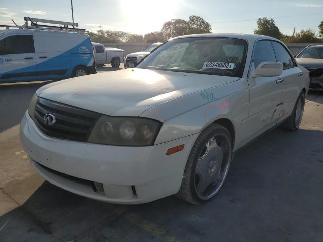 JNKAY41E83M004761 - 2003 INFINITI M45 WHITE photo 2