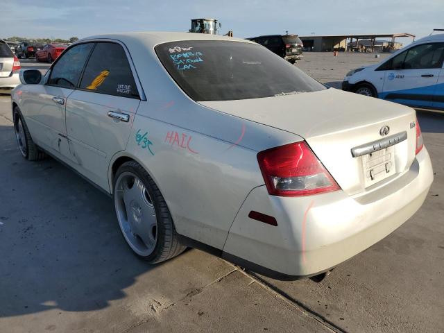 JNKAY41E83M004761 - 2003 INFINITI M45 WHITE photo 3