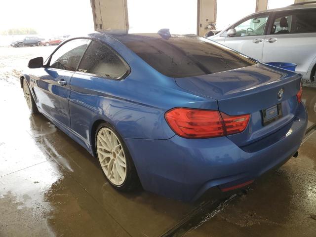 WBA3R5C56EK187227 - 2014 BMW 435 XI BLUE photo 3