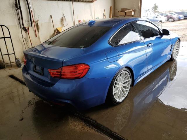 WBA3R5C56EK187227 - 2014 BMW 435 XI BLUE photo 4