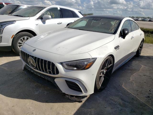 WDD7X8JB9LA013648 - 2020 MERCEDES-BENZ AMG GT 63 WHITE photo 2