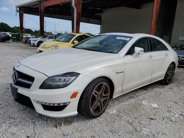 WDDLJ7EB3CA026643 - 2012 MERCEDES-BENZ CLS 63 AMG WHITE photo 2