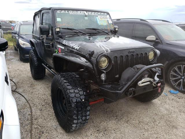 1C4AJWAG4FL646343 - 2015 JEEP WRANGLER S BLACK photo 1