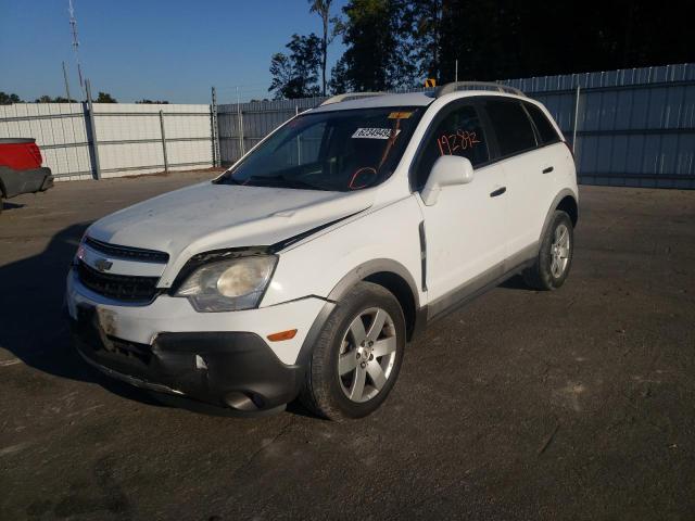 3GNAL2EK7CS527491 - 2012 CHEVROLET CAPTIVA SP WHITE photo 2