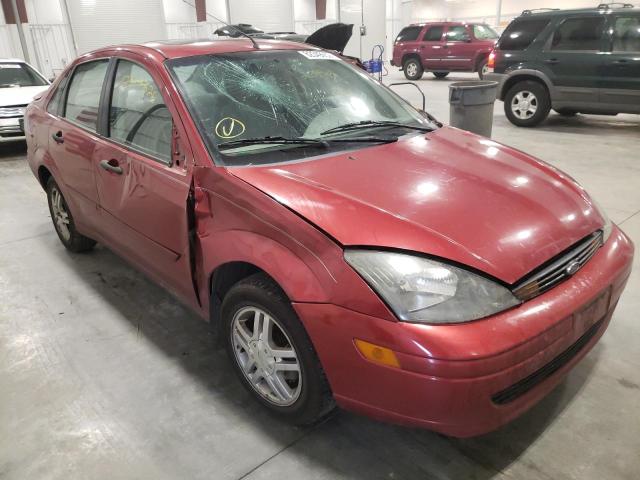 1FAFP38Z04W129620 - 2004 FORD FOCUS ZTS RED photo 1