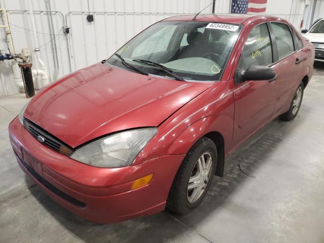 1FAFP38Z04W129620 - 2004 FORD FOCUS ZTS RED photo 2