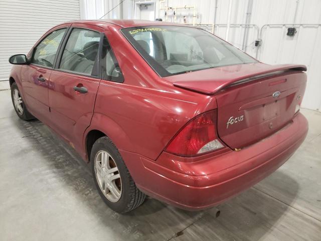 1FAFP38Z04W129620 - 2004 FORD FOCUS ZTS RED photo 3