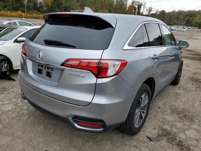 5J8TB4H79JL000399 - 2018 ACURA RDX ADVANC SILVER photo 4