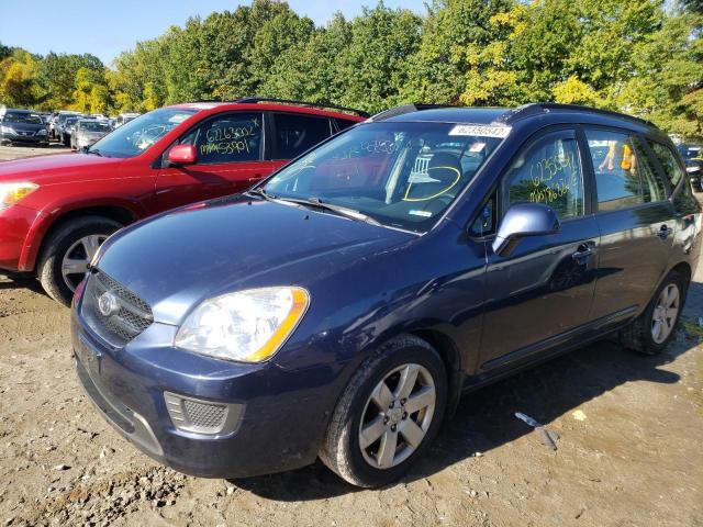 KNAFG525577121908 - 2007 KIA RONDO BASE BLUE photo 2