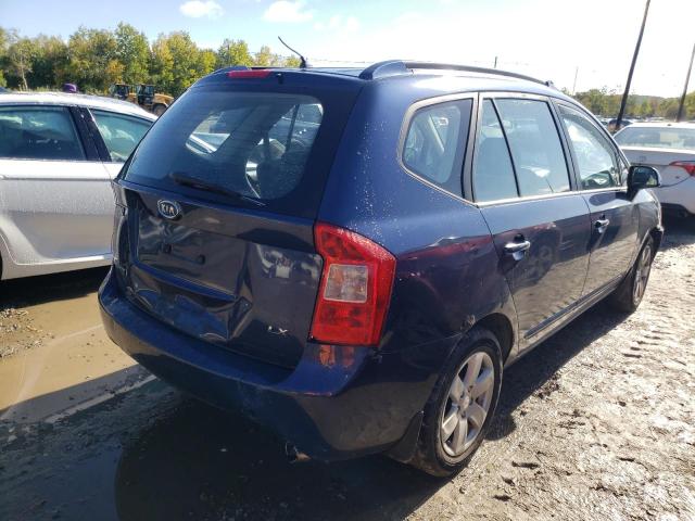 KNAFG525577121908 - 2007 KIA RONDO BASE BLUE photo 4