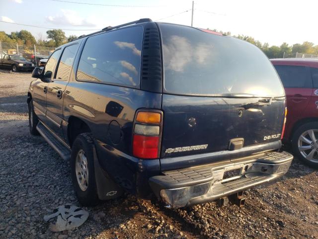 1GNFK16Z25J154931 - 2005 CHEVROLET SUBURBAN K BLACK photo 3