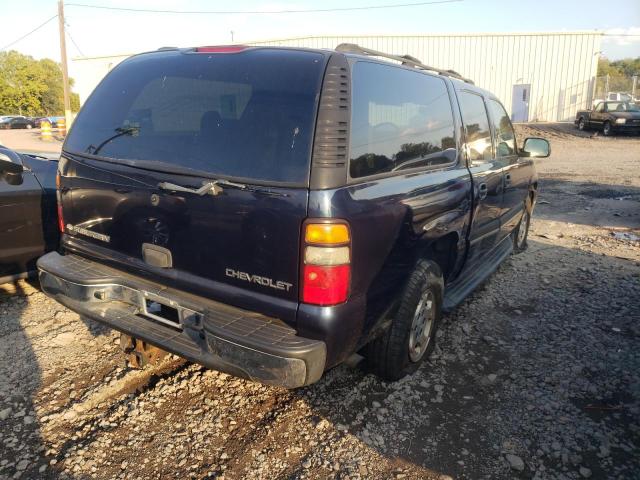 1GNFK16Z25J154931 - 2005 CHEVROLET SUBURBAN K BLACK photo 4