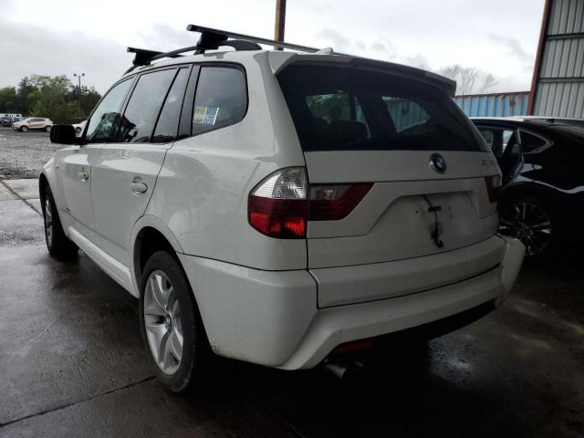 WBXPC93499WJ26072 - 2009 BMW X3 XDRIVE3 WHITE photo 3