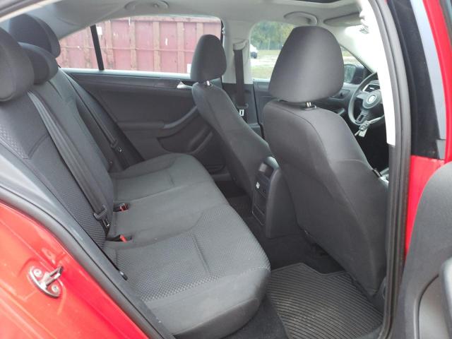 3VW2K7AJ1CM390849 - 2012 VOLKSWAGEN JETTA BASE RED photo 6
