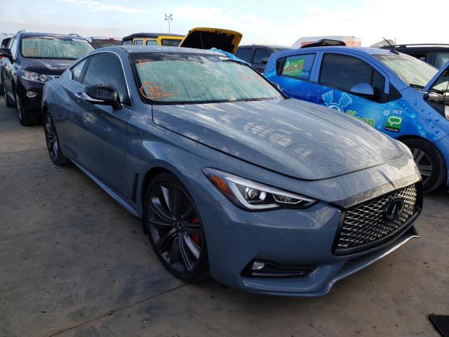 JN1FV7LK8MM530154 - 2021 INFINITI Q60 RED SP BLUE photo 1